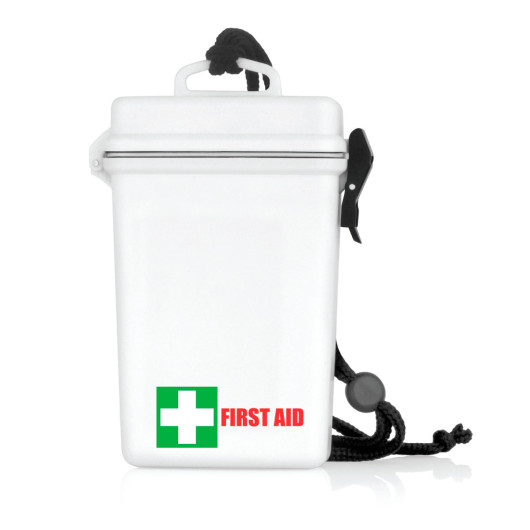White Waterproof 21PC First Aid Kits White